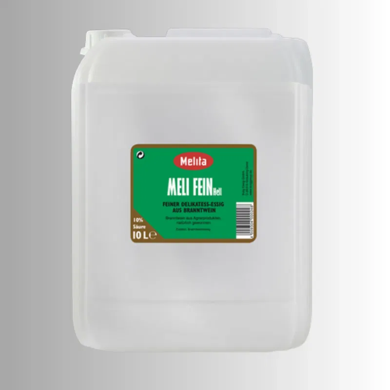 Kanister Melita Meli Fein hell, Branntweinessig mit 10 % Säure, 10 Liter