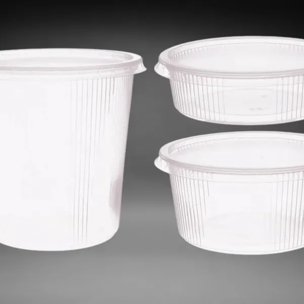 Verpackungsbecher rund 250g mit Deckel