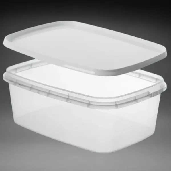 Rechteckschale 1200ml transparent