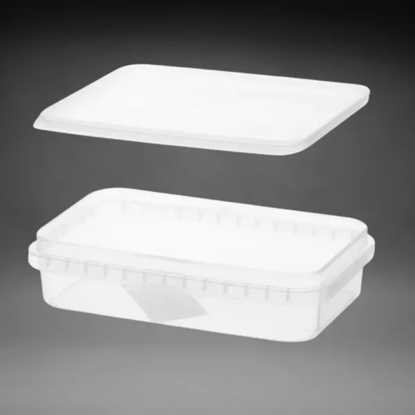Rechteckschale 500g transparent
